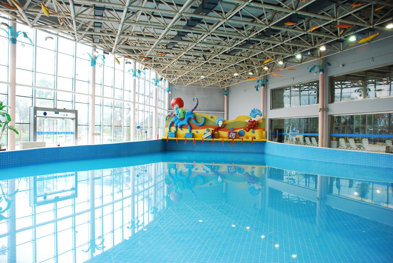 蓄水后的杭州亚运会游泳馆：美！|过滤|杭州_新浪新闻